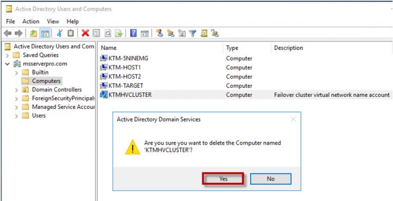 Remove a Node from a Windows Server 2016 Hyper-V Cluster and Destroy a ...